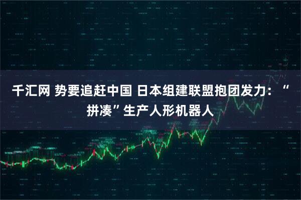 千汇网 势要追赶中国 日本组建联盟抱团发力：“拼凑”生产人形机器人