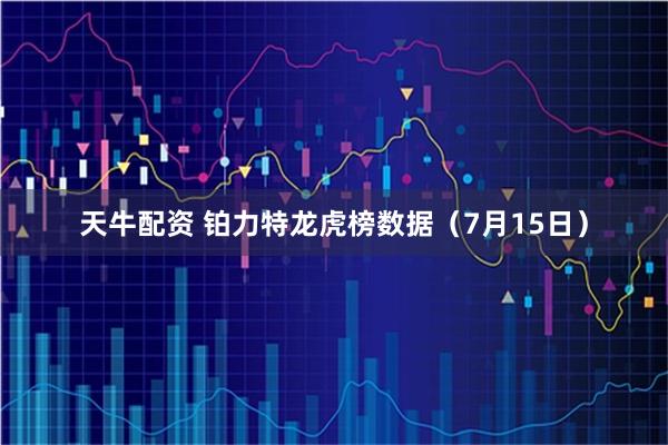 天牛配资 铂力特龙虎榜数据（7月15日）