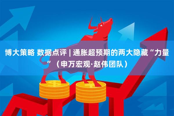 博大策略 数据点评 | 通胀超预期的两大隐藏“力量”（申万宏观·赵伟团队）